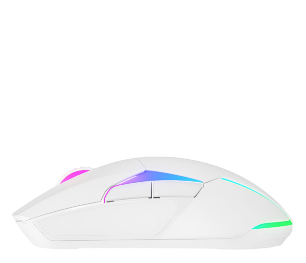 RAMPAGE Nova M4 Wireless RGB LED White NOVA-M4-WHITE - 1276259 - zdjęcie 4